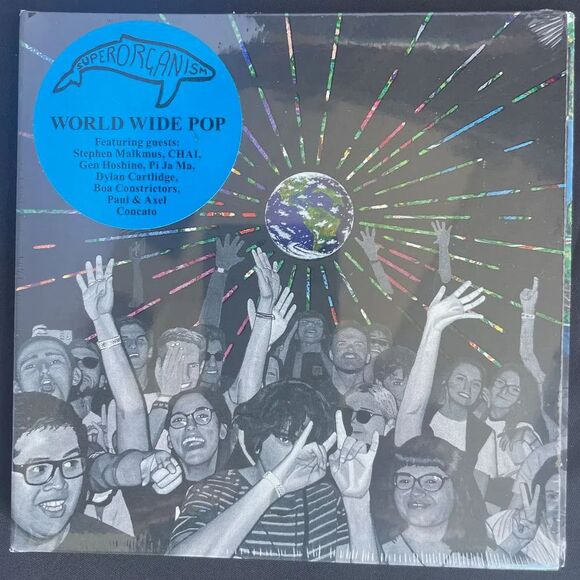 Superorganism, World Wide Pop NEW SEALED Compact Disc, CD, Domino, 2022 - Picture 1 of 2